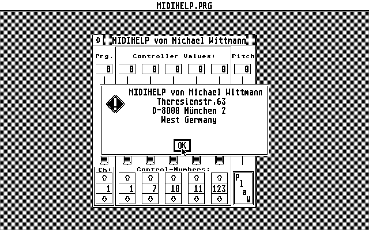 MIDIHelp — screenshot 1